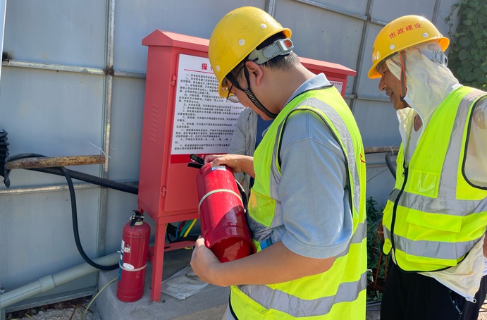 南昌市政建設各在建項目開展安全隱患大排查 南昌市政建設各在建項目開展安全隱患大排查