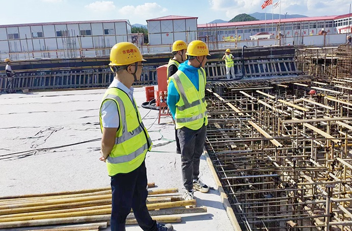 南昌市政建設各在建項目開展安全隱患大排查 南昌市政建設各在建項目開展安全隱患大排查