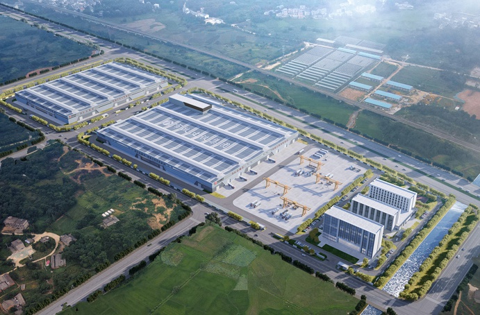 綠色建材科技產(chǎn)業(yè)園項目首批裝配式構件成功吊裝 綠色建材科技產(chǎn)業(yè)園項目首批裝配式構件成功吊裝