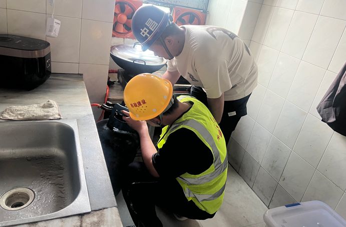 南昌市政建設(shè)集團開展燃氣安全大檢查 南昌市政建設(shè)集團開展燃氣安全大檢查